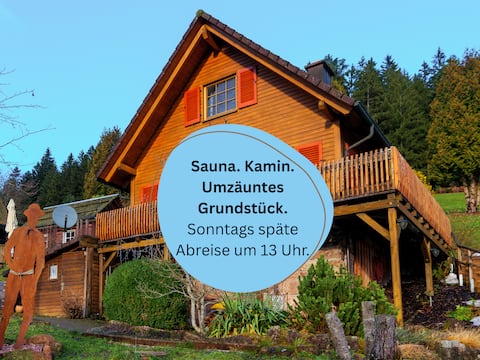 Forest treasure: sauna | fireplace | fenced