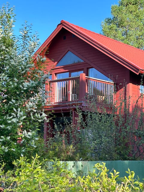 Newly built villa near Orsasjön