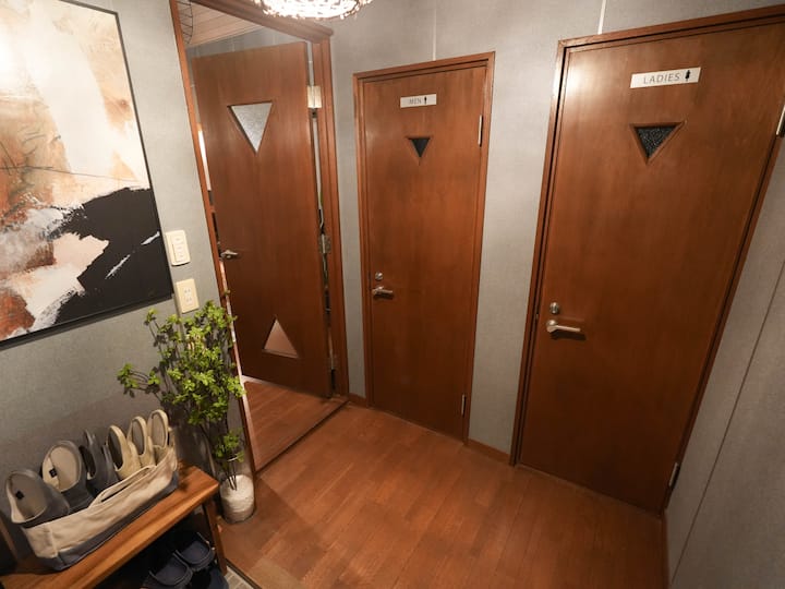  女性用、男性用それぞれご用意。Panasonic Alauno