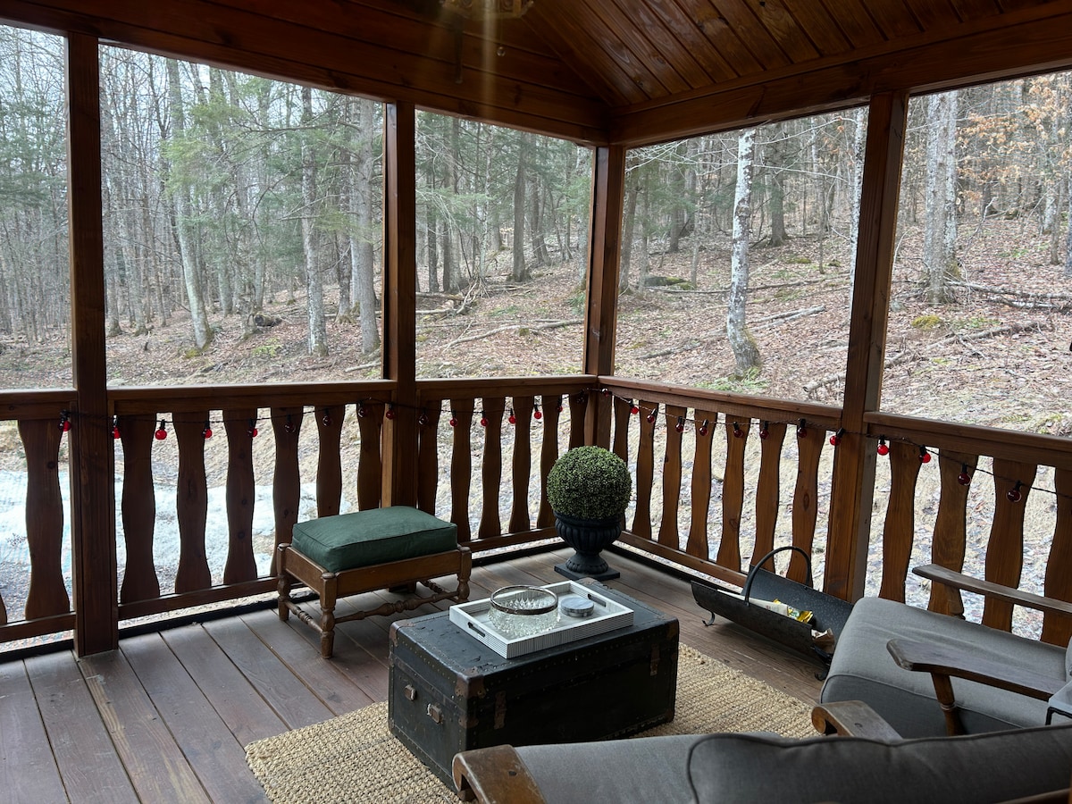 Alchemist's Cabin | Gothic Forest Retreat - Cabins for Rent in