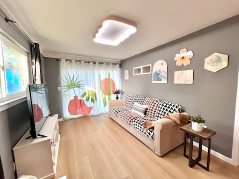 10%off Weekly|2BR |Private Parking|Walk to Grocery