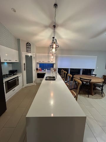 Coastal family friendly home with a large pool