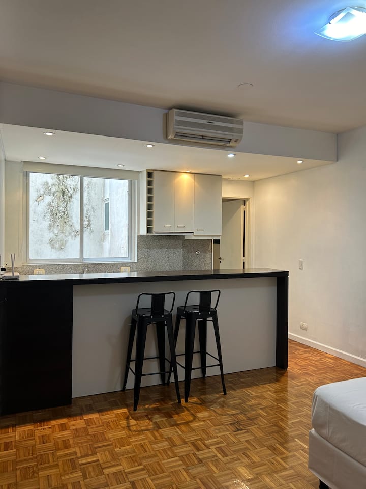 Departamento monoambiente en Recoleta