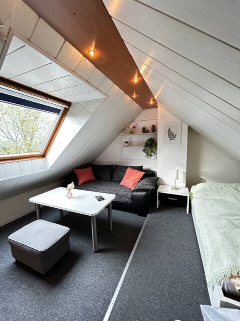 Small attic apartment