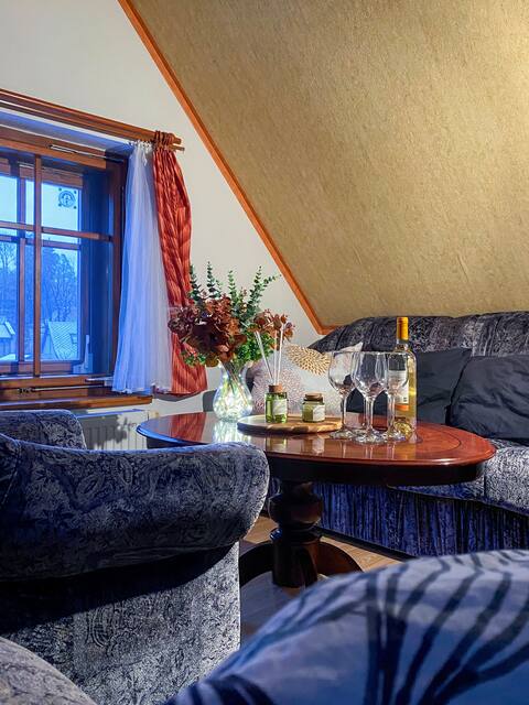 Apt.4 w/pingpong & discounts for breakfast & café