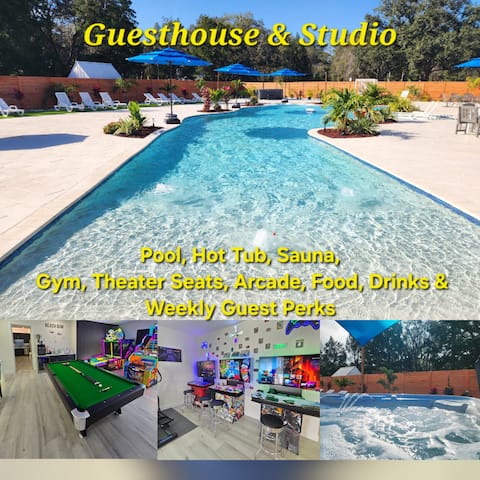 Tranquil Retreat, Resort Pool, Sauna, Arcade