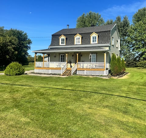 Stop on St. Lawrence River