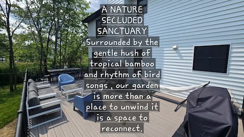 8 min Walk to Beach*Passes*Secluded Waterfront*