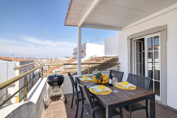 Flor De Sol House - Sunny Balcony House In Tavira - Tavira
