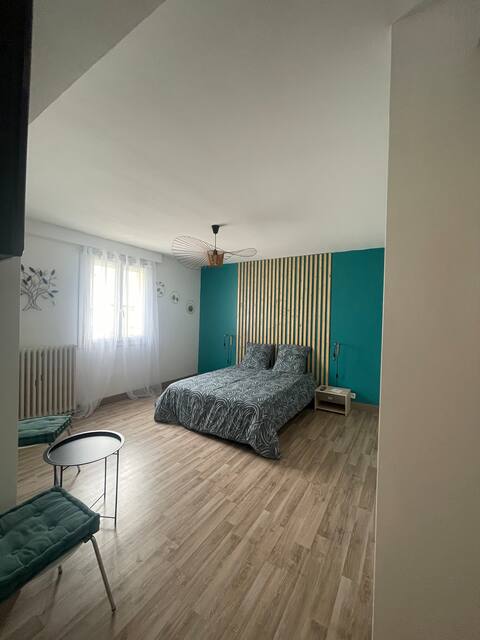 Independent apartment on the ground floor