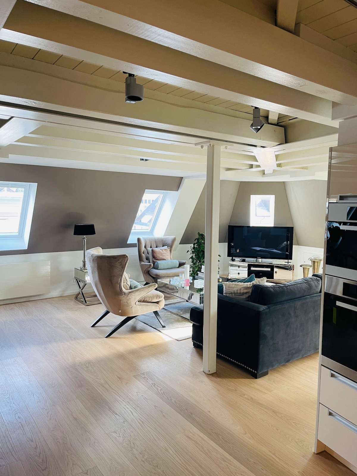 Successful Airbnb property: Exclusive Seefeld flat with private Rooftop in Zürich