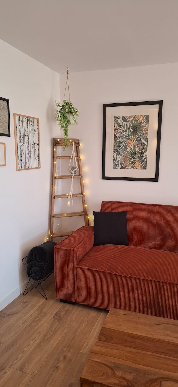 Charmant Appartement F3, Plain-pied Avec Terrasse - Font-Romeu-Odeillo-Via