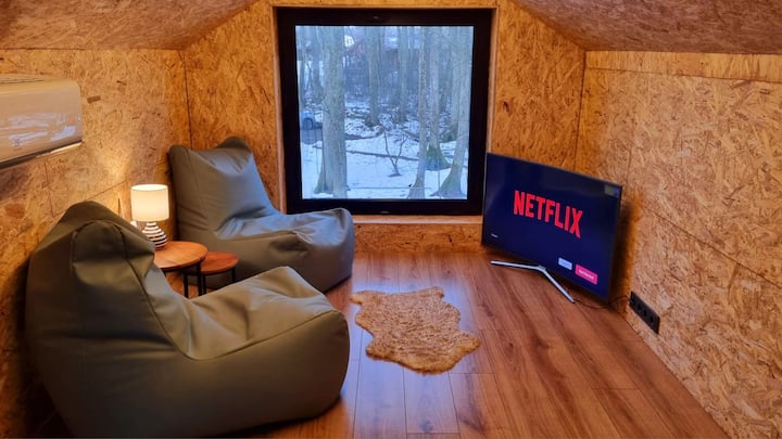 Tiny House With Private Sauna – Forest Retreat - Estonia