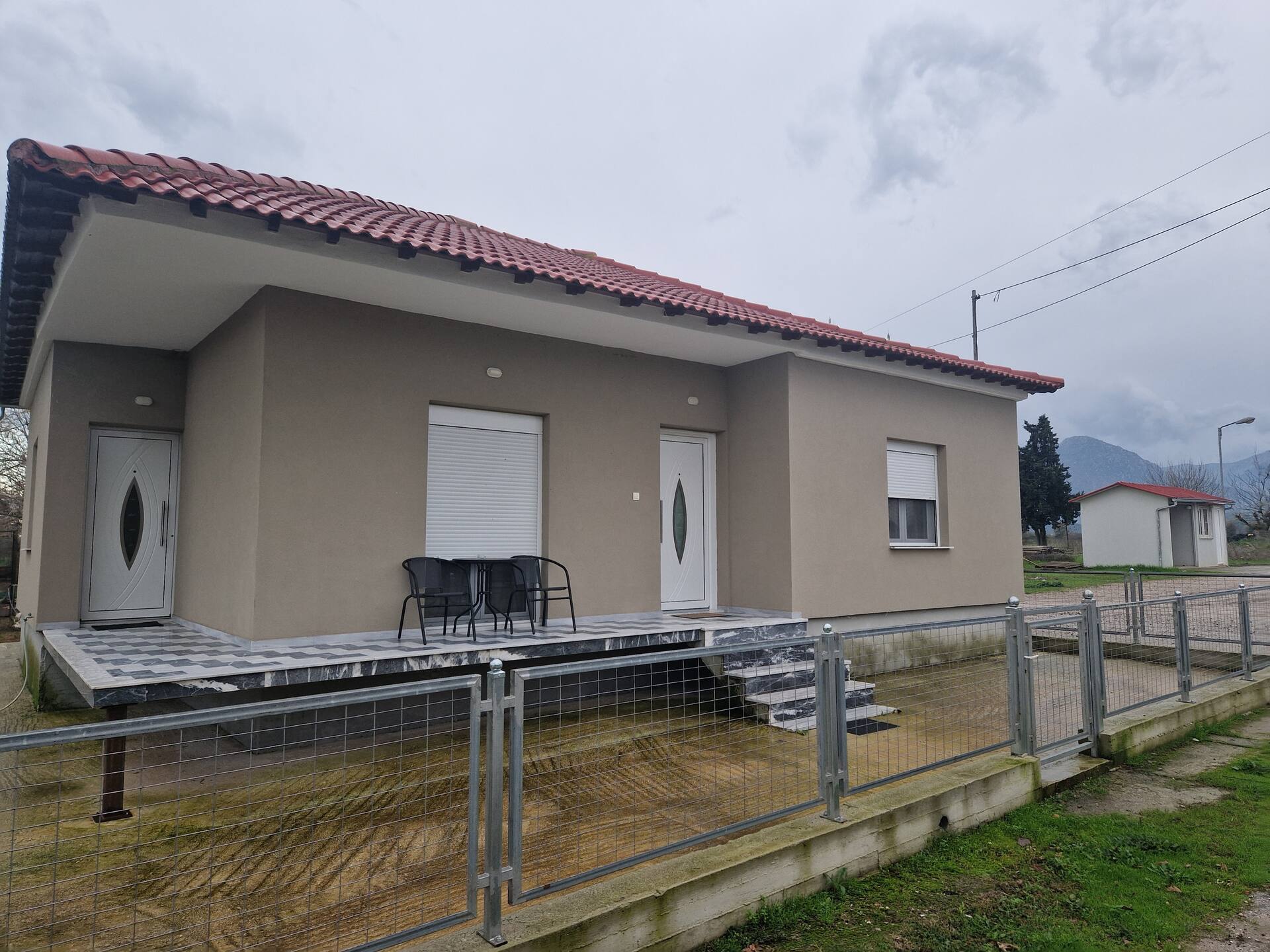 Dimitris' house.