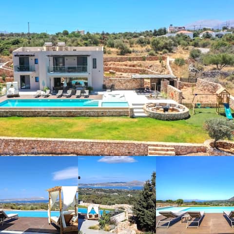 In Vivo Luxury villa, Sea View & 90m² Heated Pool