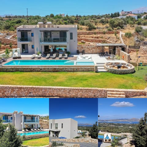 In Vivo Luxury villa, Sea View & 90m² Heated Pool