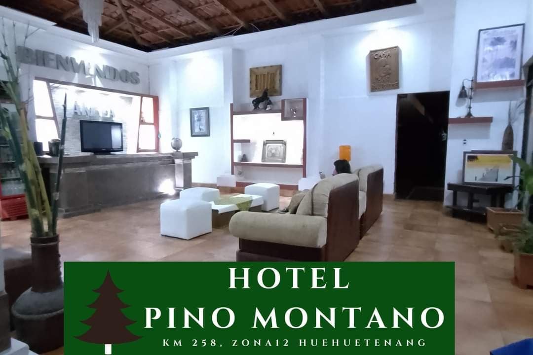 A welcoming lounge area is presented, featuring comfortable seating arranged around a central coffee table. Wall art and decorative plants are placed throughout, enhancing the space. Soft lighting complements the warm tones of the tile floor, contributing to an inviting ambiance.