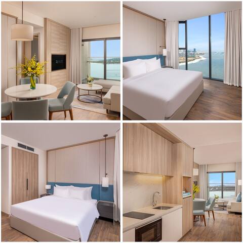 ALaCarte 2Apts/4BR beachfront with free pool