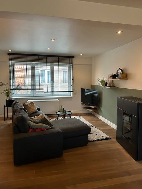 Duplex eclectic furnishings