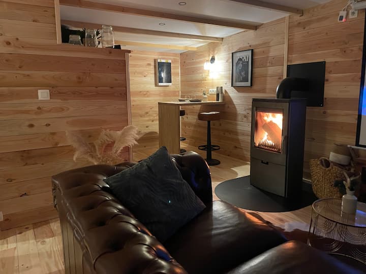 Cabane Belge - Jacuzzi Et Cinema - Braine-l'Alleud