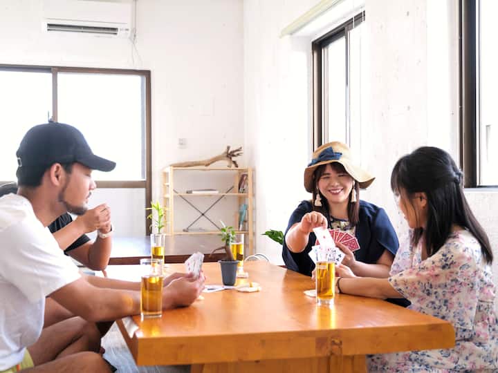 Guesthouse Re-spect|島の魅力に浸る上質で快適な空間|女性専用ドミトリー【相部屋】 - 宮古島