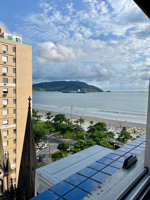 Popular Airbnb listing: Apartment in Frente Mar Santos in Santos
