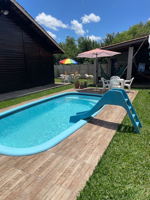 Rustic Chalet, with pool