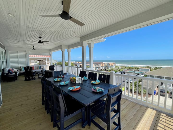Heated Pool, 8br, Elevator, Sleeps 20, The View! - Ocean Isle Beach, NC