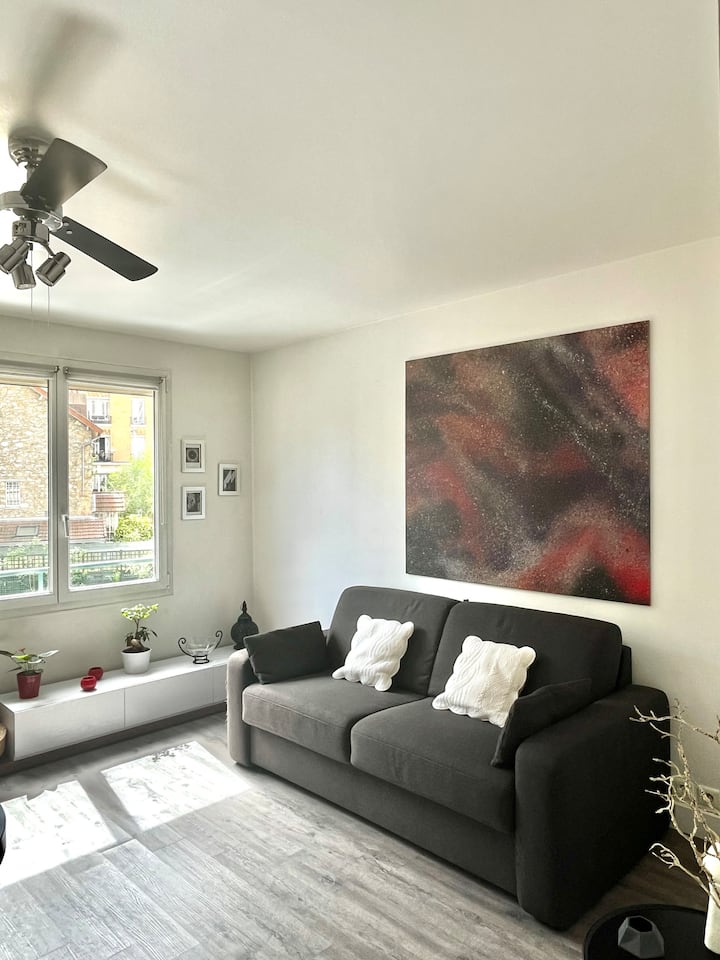 3 P/68m2/2 Ch/8 Personnes/parking Privé Gratuit - Montrouge