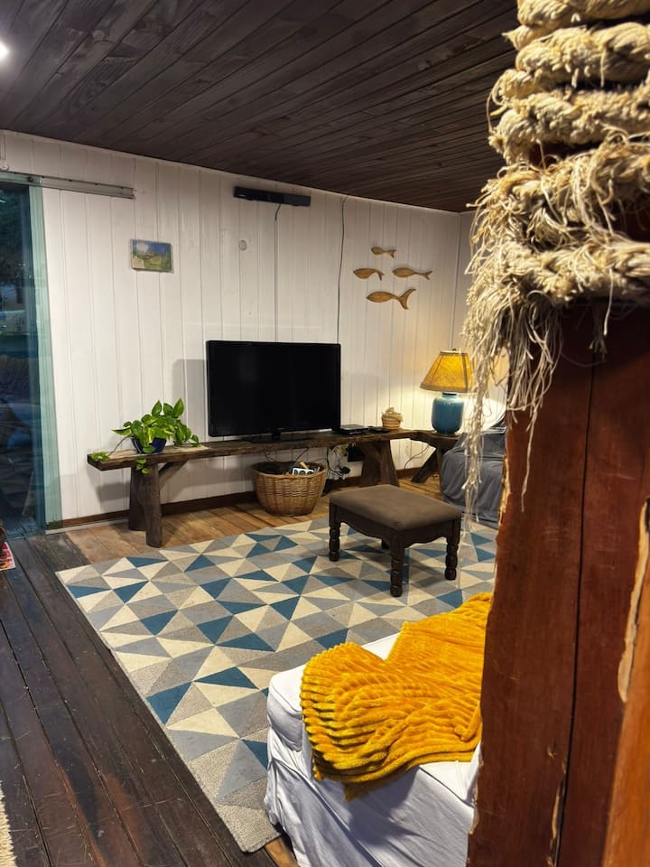 Casa Cabana Com Praia Privativa - Governador Celso Ramos
