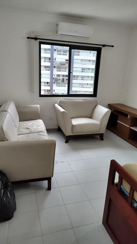 Top performing Airbnb: Apartment in a privileged location in Praia Grande