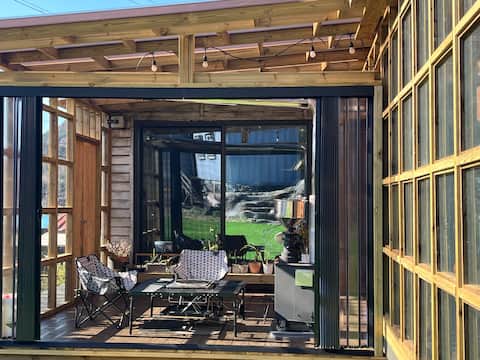 [Mongguljae] A small house in the forest, a hearty Gwangyang countryside camp #Outdoor barbecue #Bae