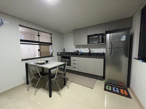 Popular Airbnb listing: Small apartment in front of the Lake Park. in Guarapuava