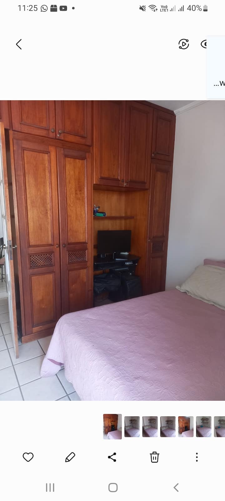 غرفة واضحة مع خزانة لتخزين ممتلكاتك، وتهوية ممتازة وشرفة، مثالية للاسترخاء،والشعور بنسيم البحر اللذيذ،في مزاج من الفرح! 