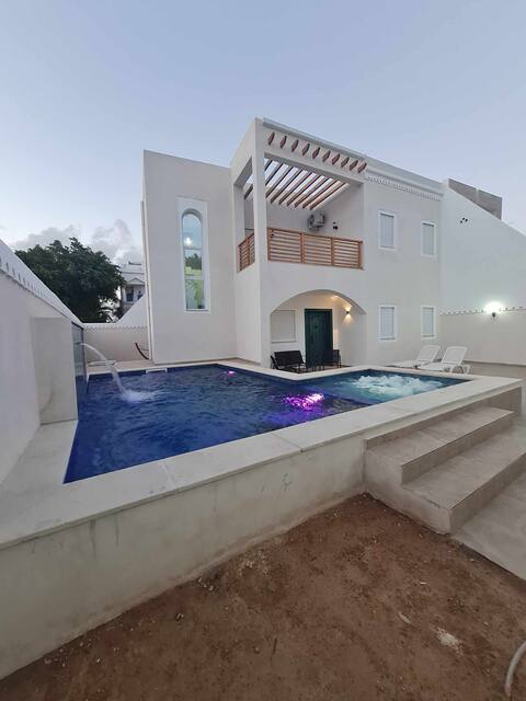 Blue house