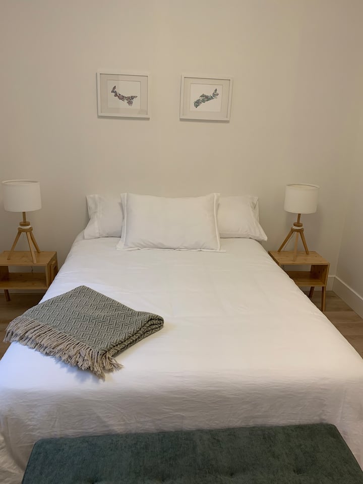 Located in the finished basement. The second full bath is also in the basement offering additional privacy. 