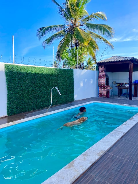 House 4/4, swimming pool, 200 meters from the sea!