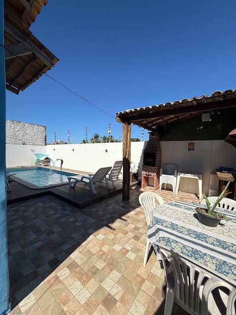 House 4/4, swimming pool, 200 meters from the sea!