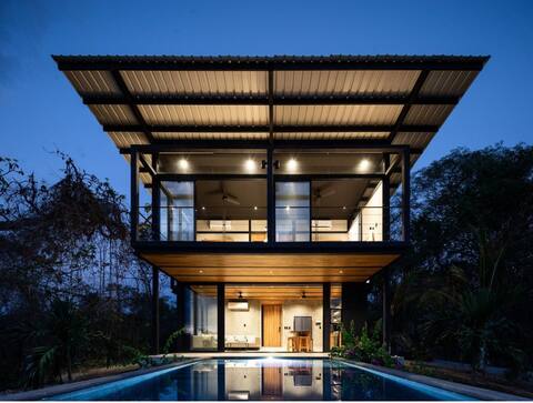 New Ostional Villa, Beach 300 meters, Nosara 7km