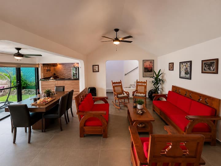 Casa D'rumba: Tu Casa Lejos De Casa. Petfriendly. - Cocoyoc