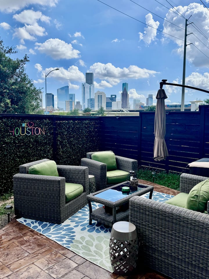Direct Rail To Nrg*lux 3br Stes*skyline Vw Fifa'26 - Houston, TX