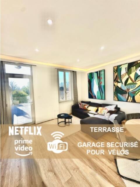 Lauragaise Elegance * Wifi * Netflix * Terrace