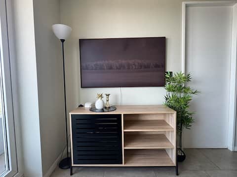 Popular Airbnb listing: Street view / 11th floor / Parking in Valdivia