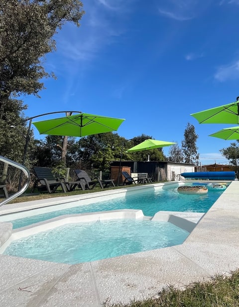 House with heated pool located in Playa Hermosa