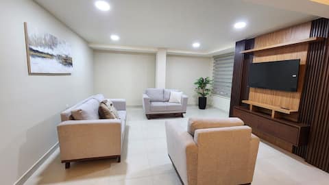 New, spacious apartment with an exclusive location