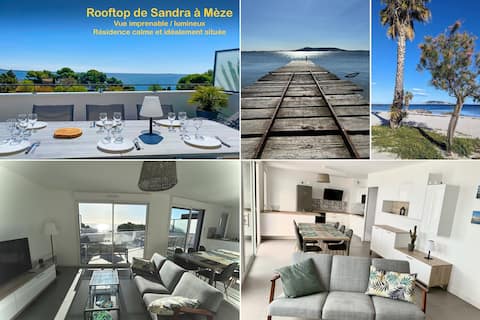 Unique panoramic sea view, brightness and serenity