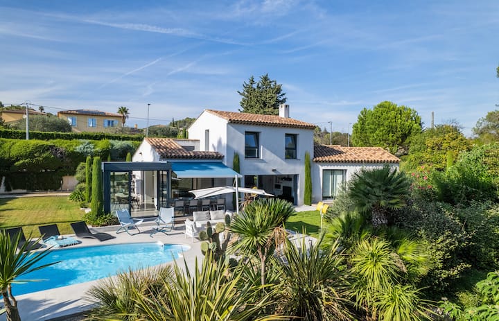 Villa 150m2 Piscine Pétanque - ジュアン・レ・パン