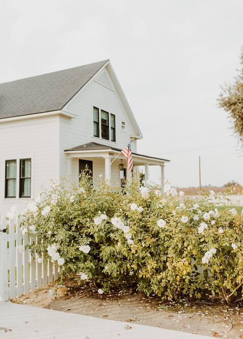 Modern White Farmhouse