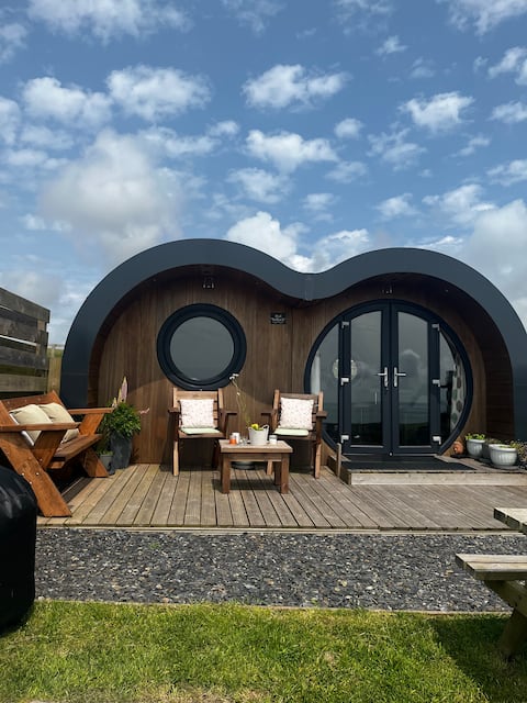 Luxury Twin pod with stunning ocean view