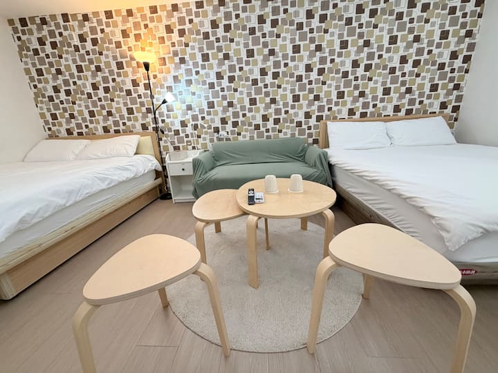 Taipei Dome /可2～4人住/short-term/monthly (B) - 公館
